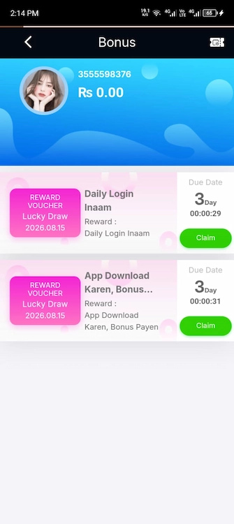 Play Rupees Game Bonuses