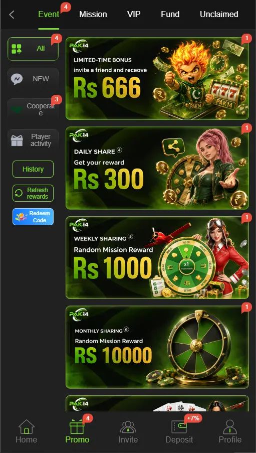 Pak14 Game Promotion